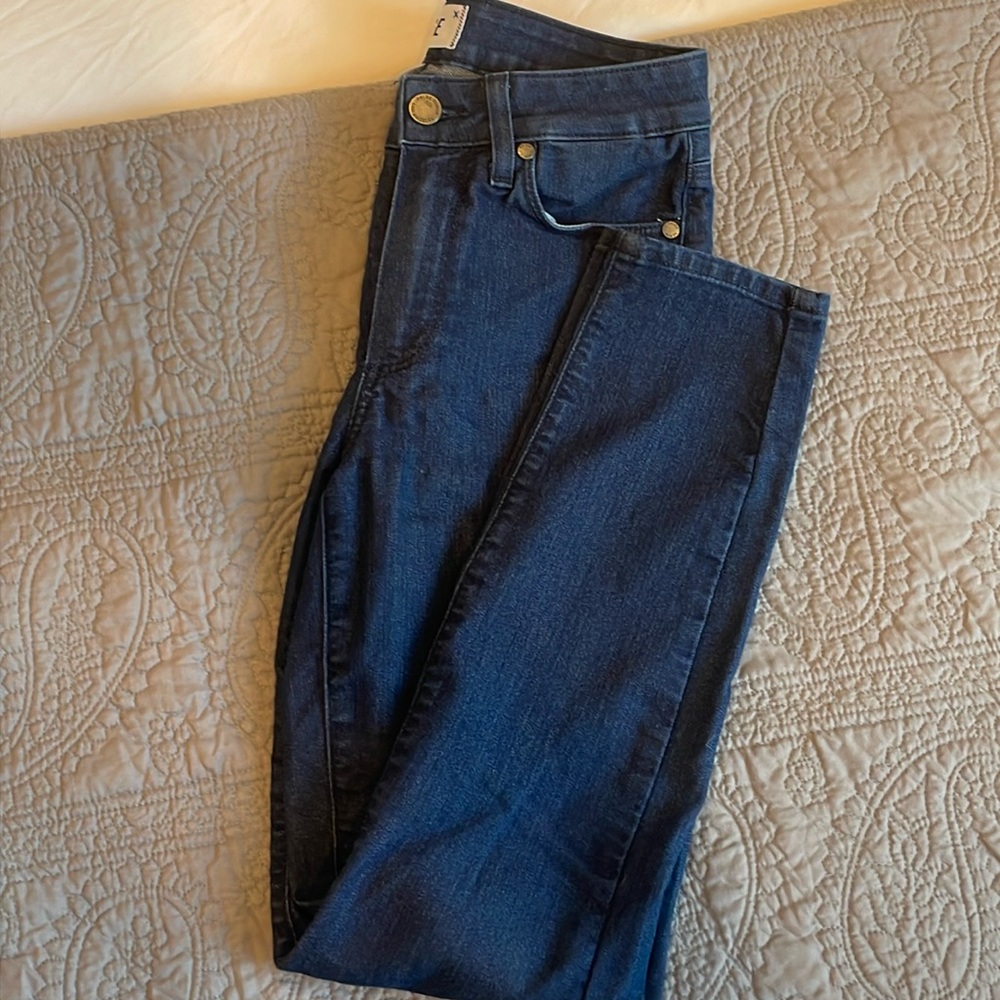 PAIGE Hoxton Ankle blue jeans, size 24